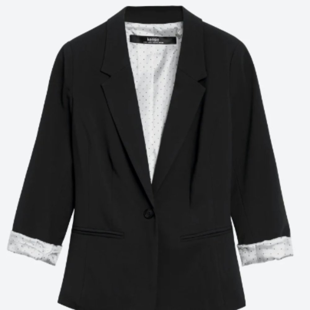 Stitch Fix/Kensie Rebekah Black Crepe Blazer